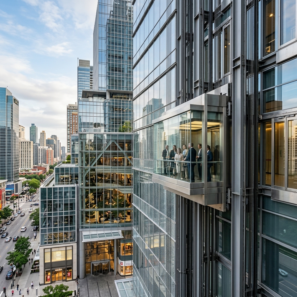 Panoramic Glass Capsule Elevator